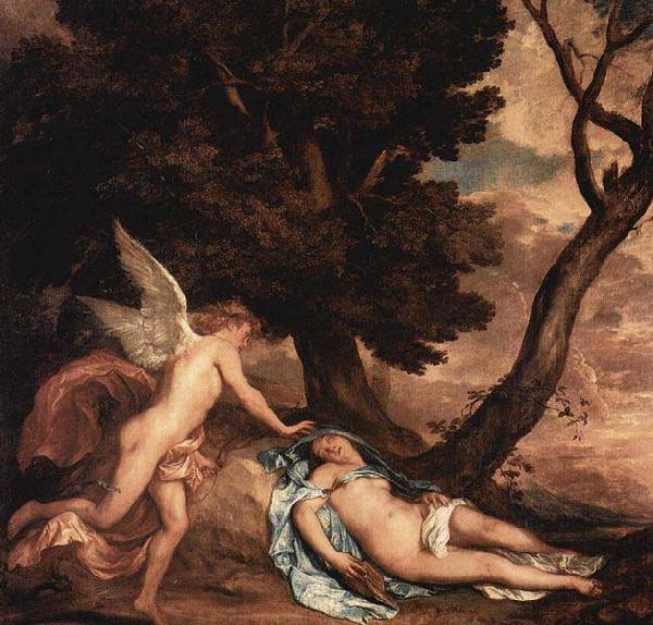 Anthony Van Dyck Amor und Psyche oil painting image